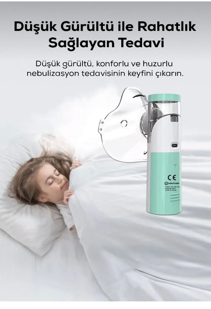 SOLUNEX 2.0 NEBÜLİZATÖR NEFES AÇICI HER ZAMAN YANINIZDA