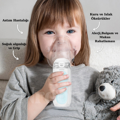 SOLUNEX 2.0 NEBÜLİZATÖR NEFES AÇICI HER ZAMAN YANINIZDA